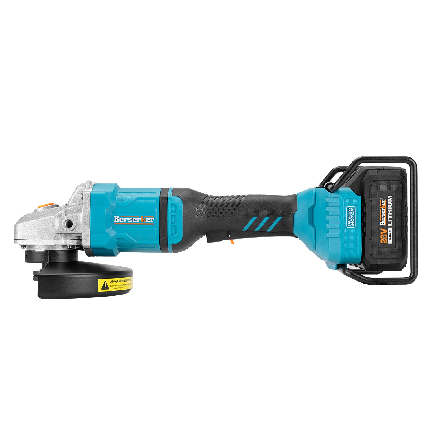 7" Brushless Power Angle Grinder Tool