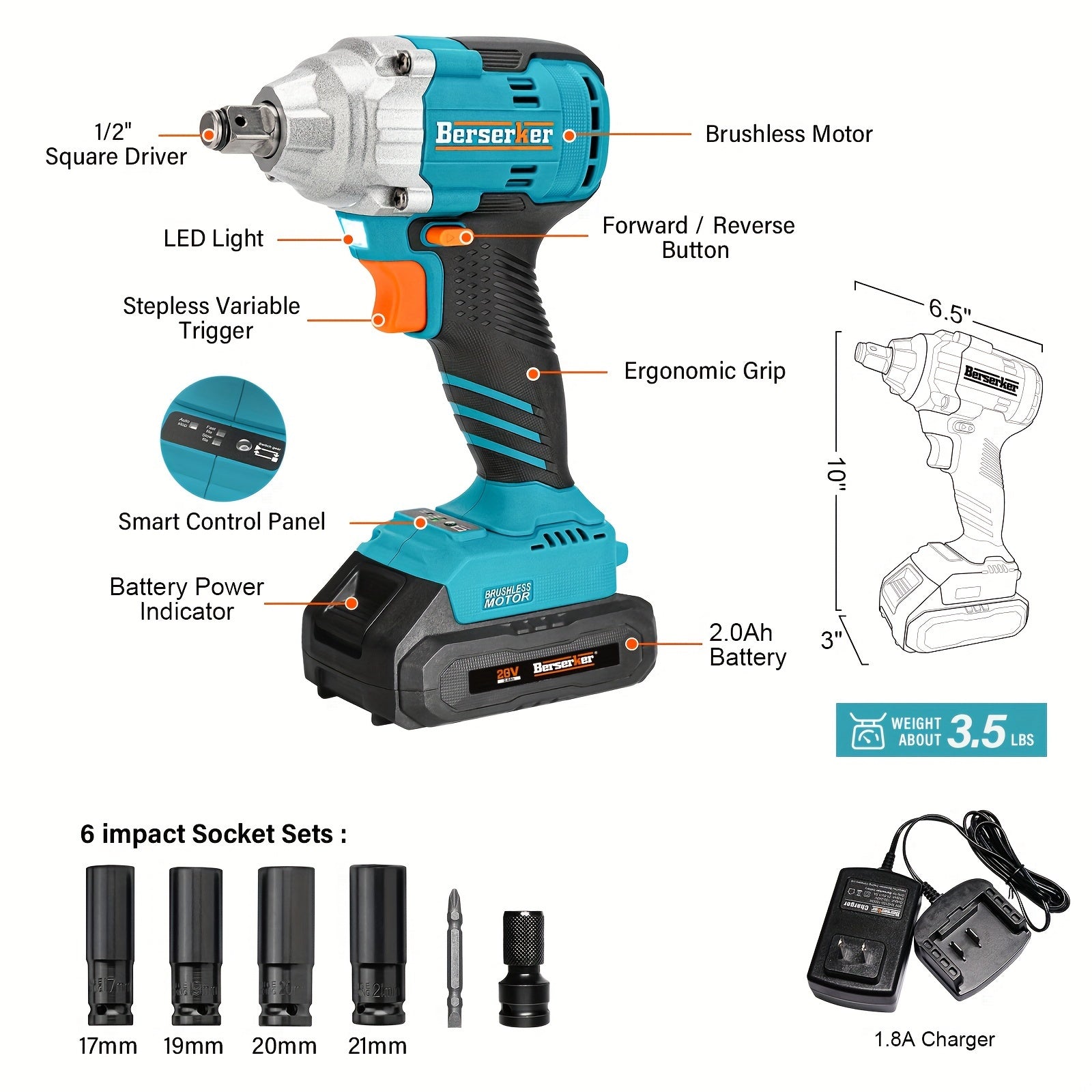 1/2 inch impact wrench