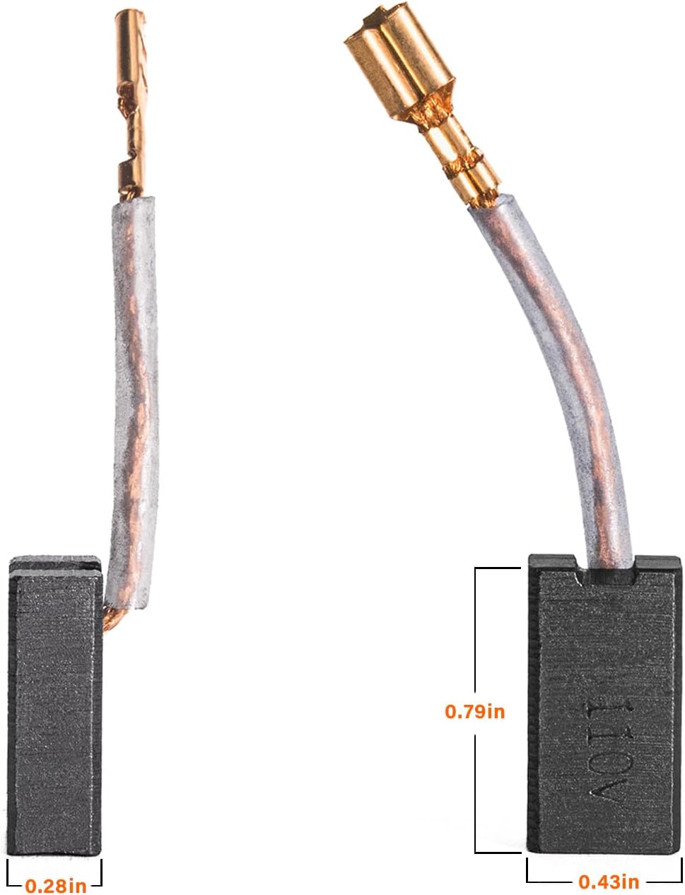 Berserker Rotary Hammer Drill Carbon Brush Replacement Set for BSK-42M